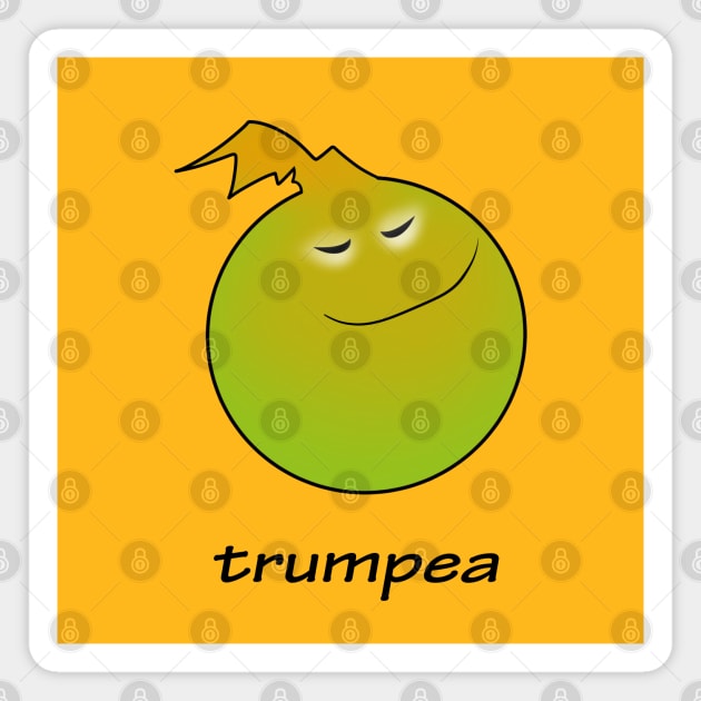 Trumpea Magnet by shackledlettuce